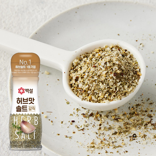CJ제일제당 허브맛솔트 갈릭 마늘 50g : 다여기다여기