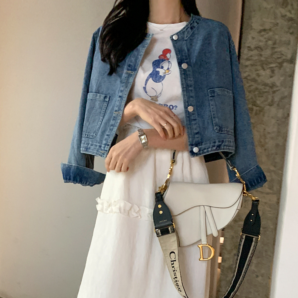 모하나 노카라 데일리 데님 자켓 - 상세 이미지 3