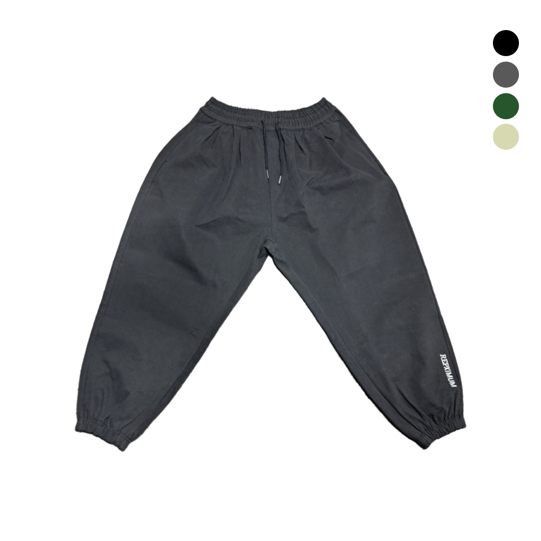 렙시멈 짐웨어, F/W 사이드로고 와이드 조거팬츠(벌룬팬츠) 4Colors