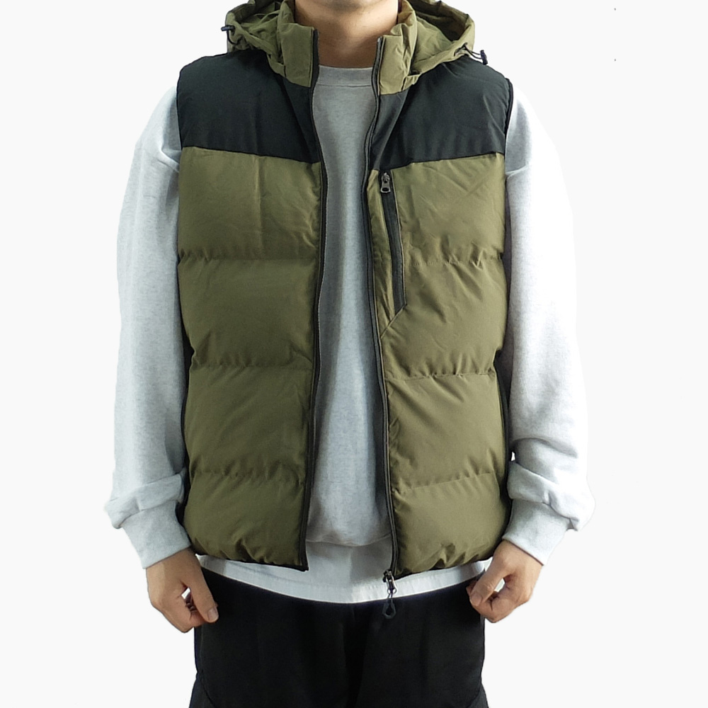 겨울 남자 패딩조끼 헤비 후드 남성 베스트 빅사이즈