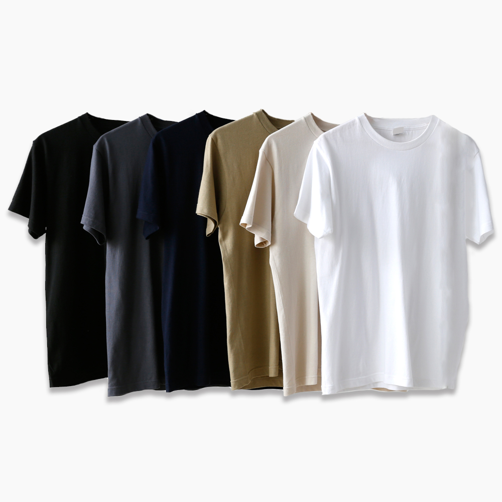 마일드 남자 오버핏반팔 레이어드 무지 티셔츠 16수