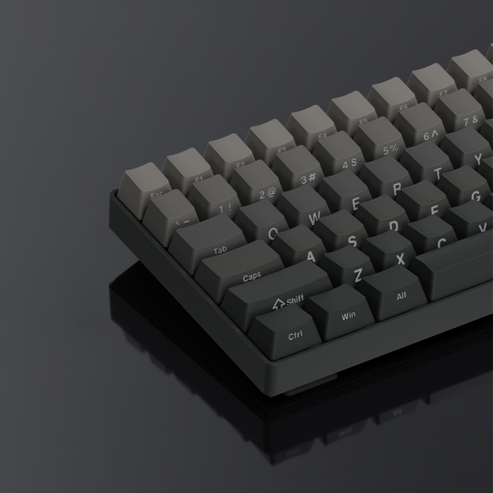 다크 그라데이션 키캡 측각 OEM 기계식 커스텀 키캡 투명키캡 레오폴드 한무무