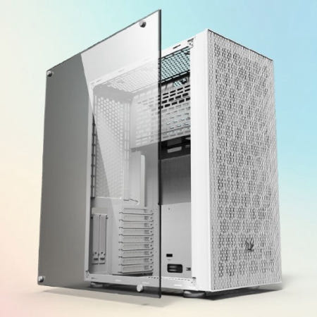 PC케이스(M-ATX)미니타워 파워미포함T800 풍통(WHITE)