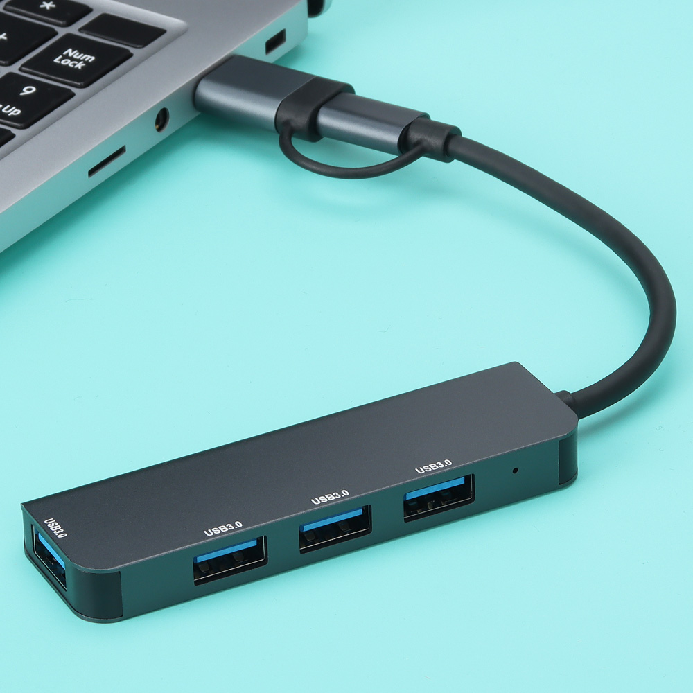 7NC USB 허브 3.0 C타입 멀티 포트 노트북 연결 확장 커넥터 분배 NCH701 - 상세 이미지 5