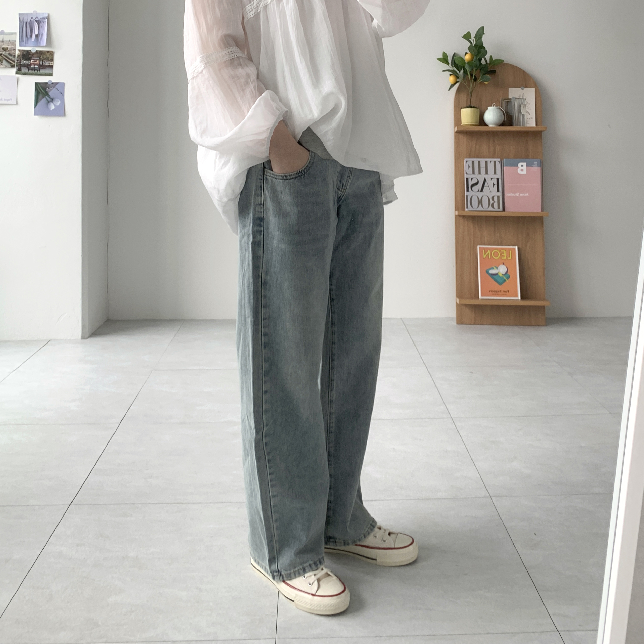 임산부청바지 임부청바지 임부복청바지 이미지 6