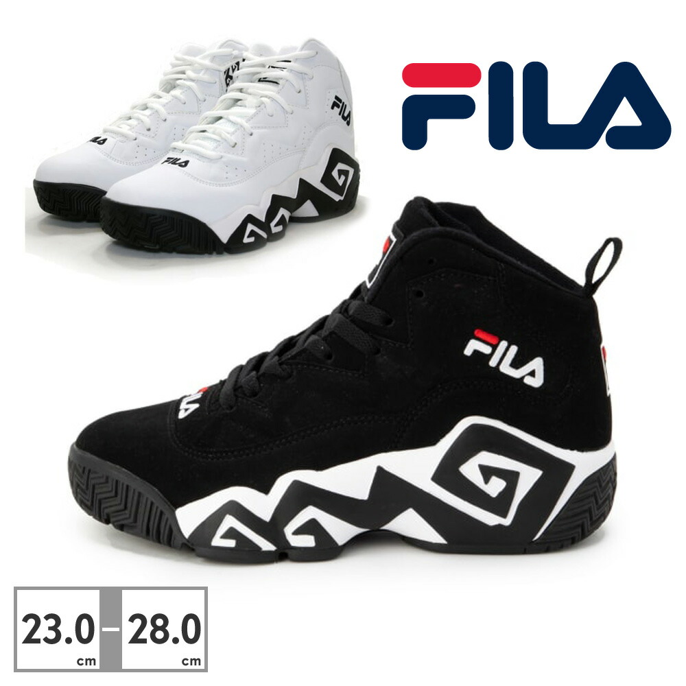 휠라 FILA MB 매쉬번 시그니처 농구화 FHE10200010005 블랙 화이트 2컬러 - 상품 이미지