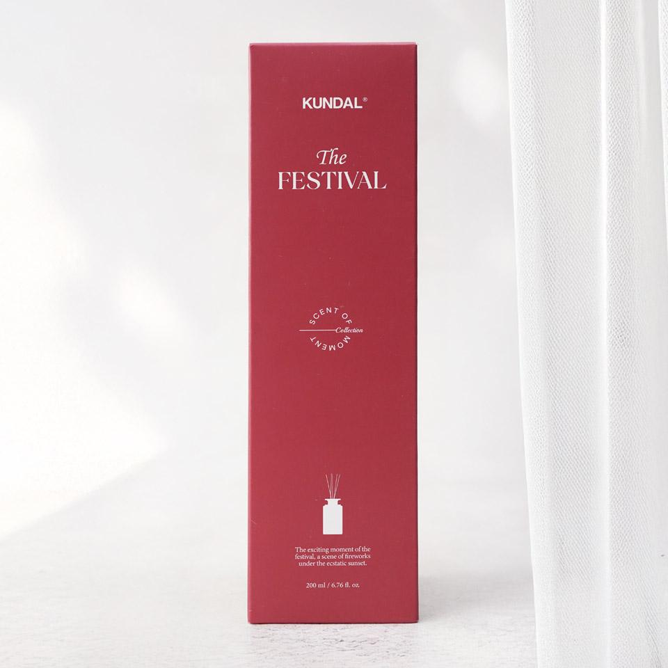 메가마트 쿤달 센트오브모먼트 퍼퓸 디퓨저 페스티벌 200ml - 상품 이미지