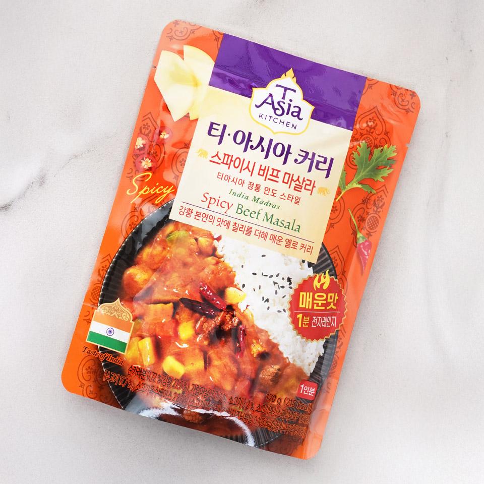 메가마트 티아시아키친 스파이시 비프 마살라 커리 170g - 상세 이미지 2