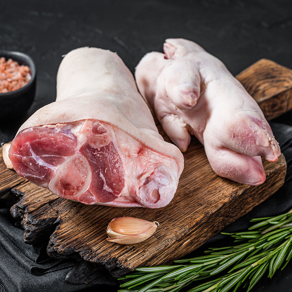 [신선족발] 국내산 한돈 장족 돼지족 생족발 돼지족발 1.6kg, 1개 : 파파네정육점