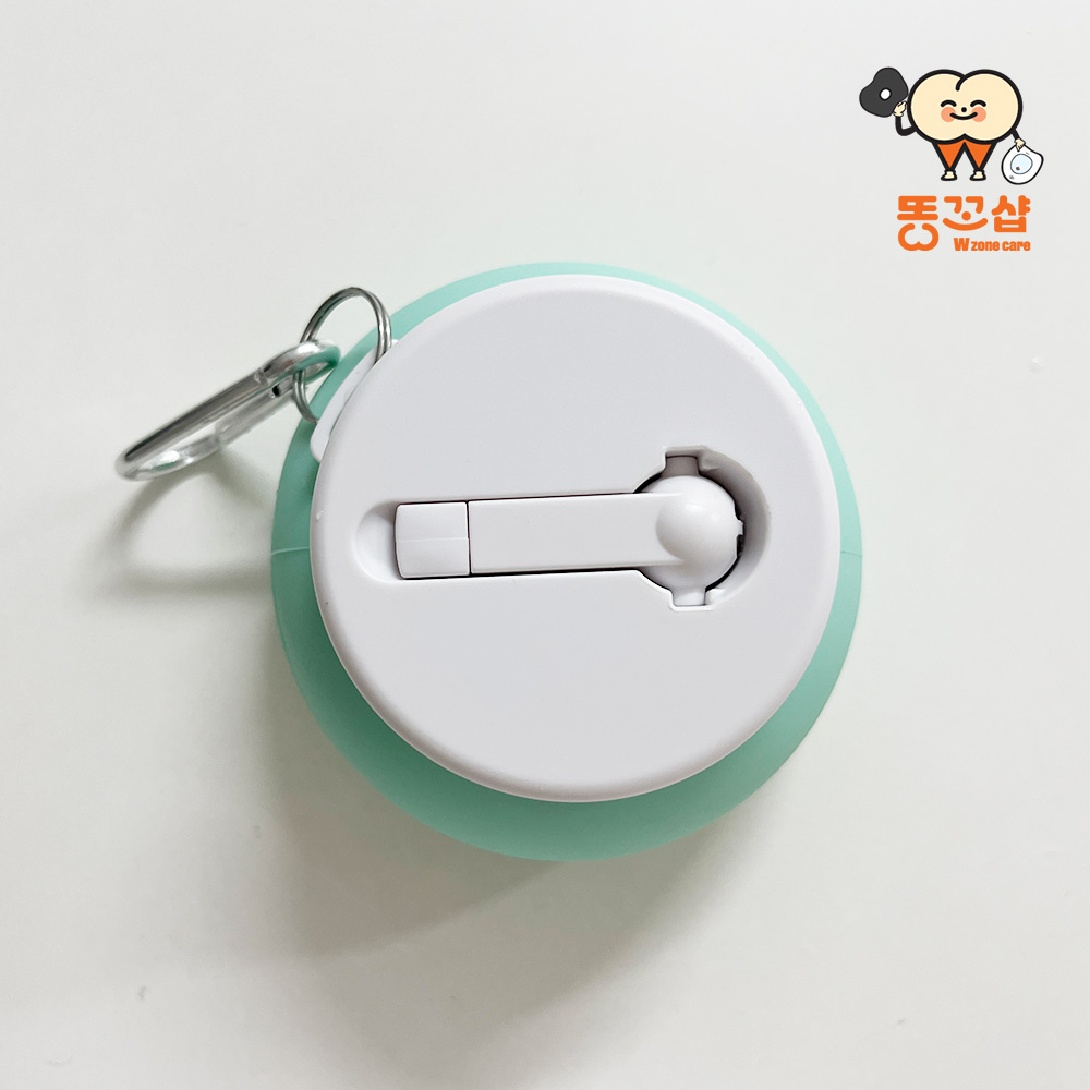 똥꼬샵 휴대용 비데 수동 접이식 노즐 조절 무전원 캠핑용 여행용 대용량 600ml - 상세 이미지 5