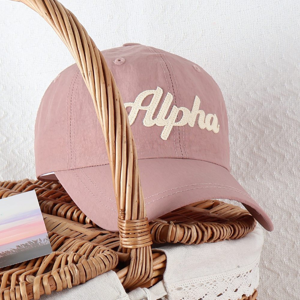 국내제작 Alpha 나일론모자 나일론볼캡 여성캡모자 - 상세 이미지 5