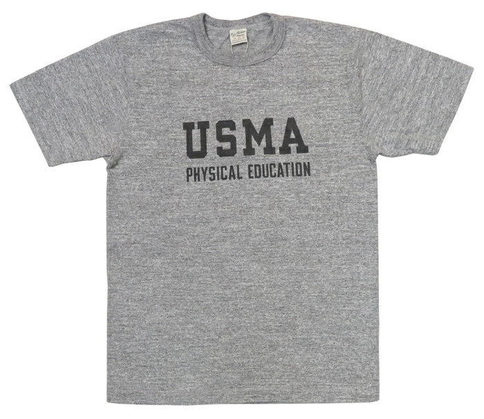 버즈릭슨 USMA 슬럽 얀 밀리터리 반팔 티셔츠 BR79181 화이트 그레이 - 상세 이미지 3