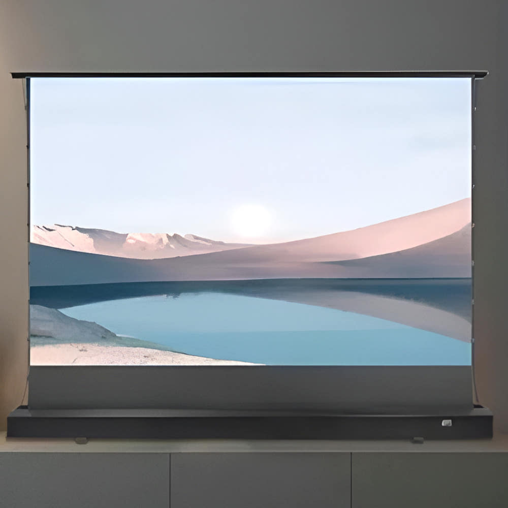 유압식 이동형 스크린 작동 예시