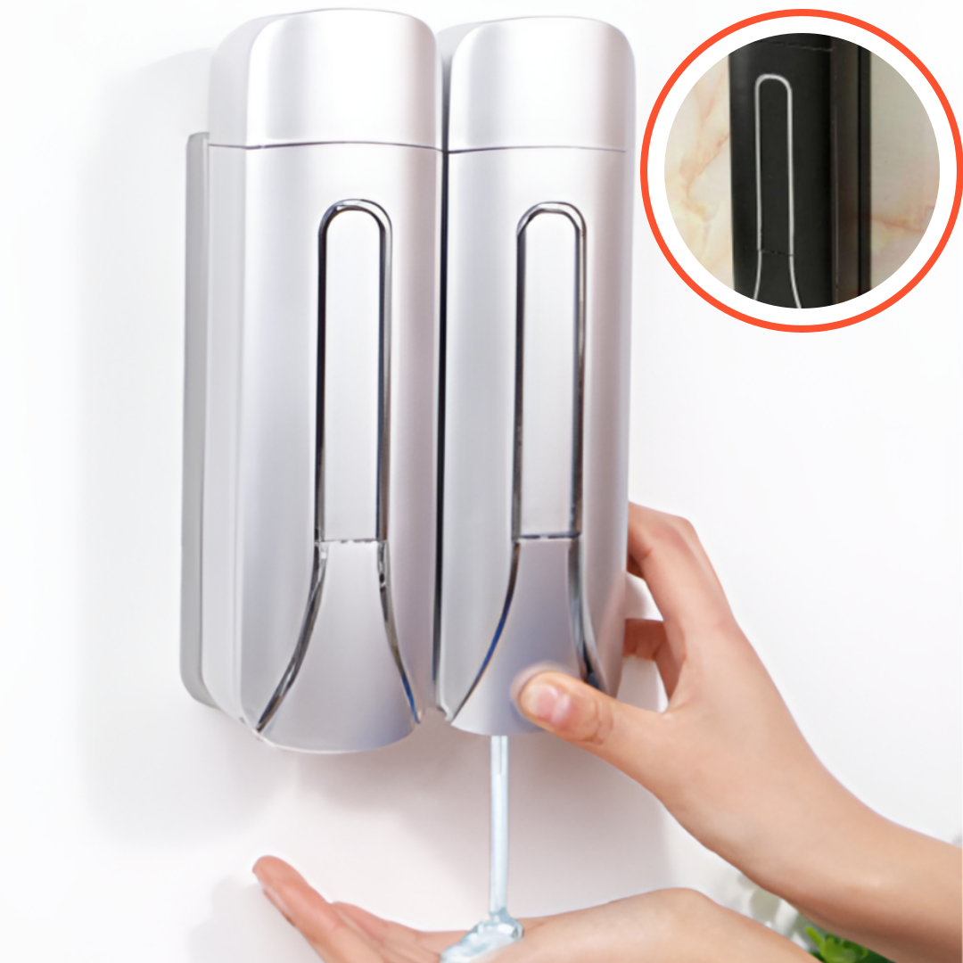 에스씨컴퍼니 클린라인 벽걸이 물비누 디스펜서 1구(300ml) (블랙) : 에스씨컴퍼니스토어