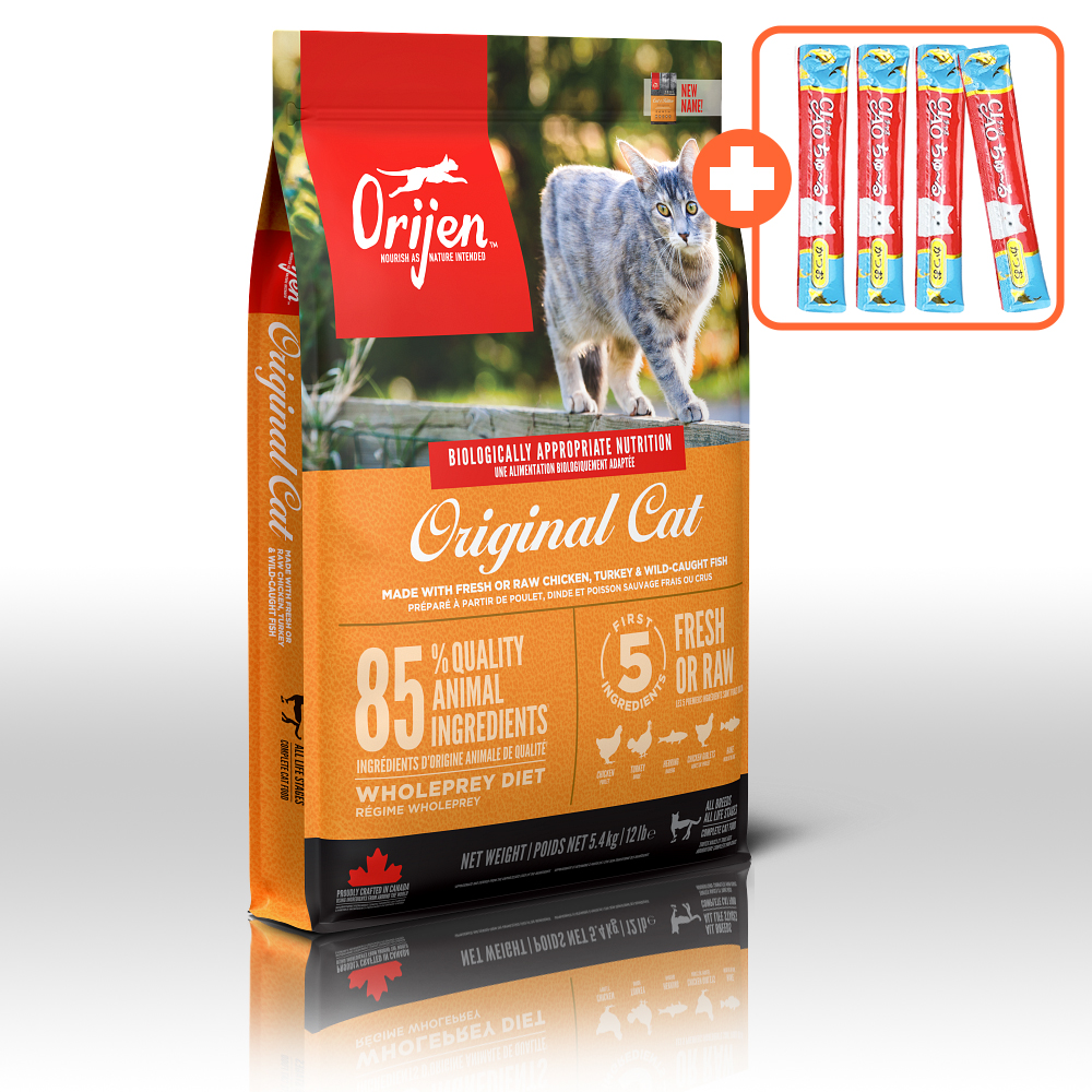 오리젠 오리지날 캣 고단백 전연령 고양이 사료 5.4kg 캣앤키튼