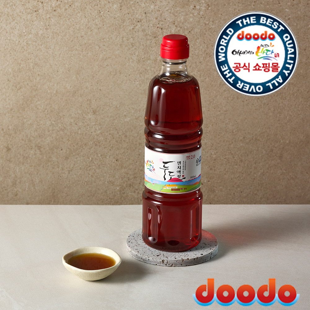 [사은품증정] 두도 멸치액젓 프리미엄 3년숙성 원액 800ml, 1개 - 상세 이미지 2