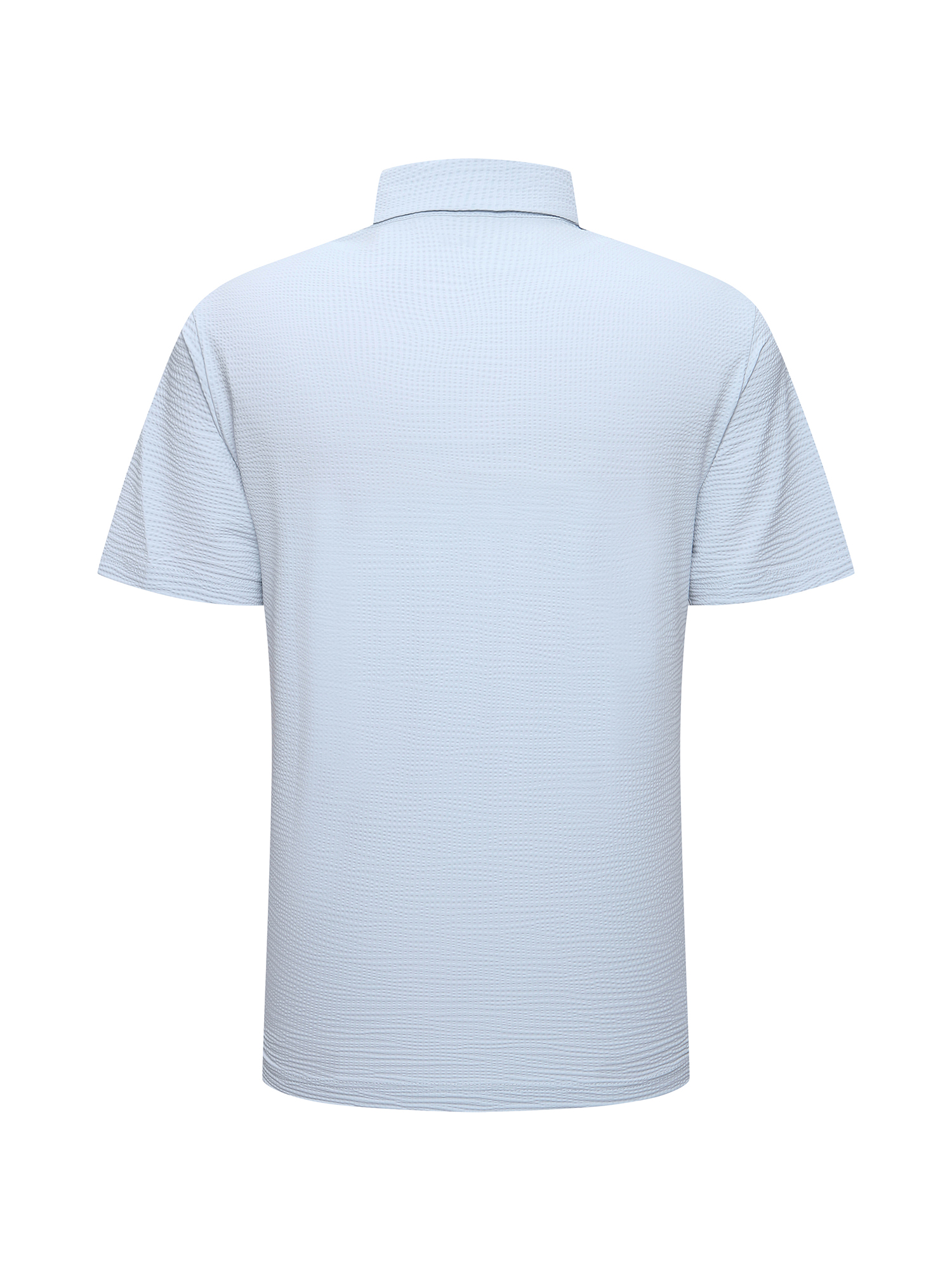 [본사직영] K2 남성 시원서커 ICE WAFFLE 폴로 ICE LIGHT BLUE KMM252497I - 상세 이미지 2