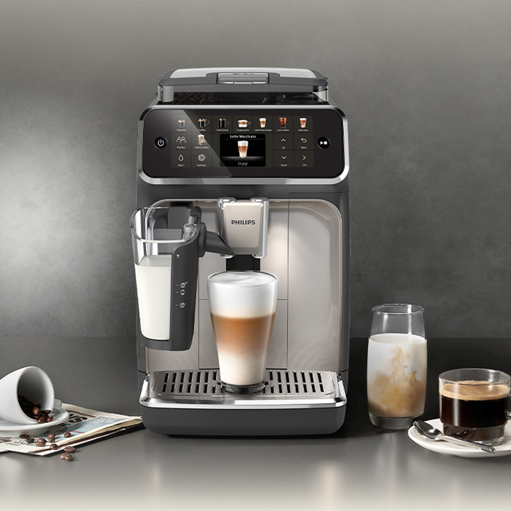 필립스 라떼고 5500 전자동 에스프레소 머신 EP5547/93 이미지 2