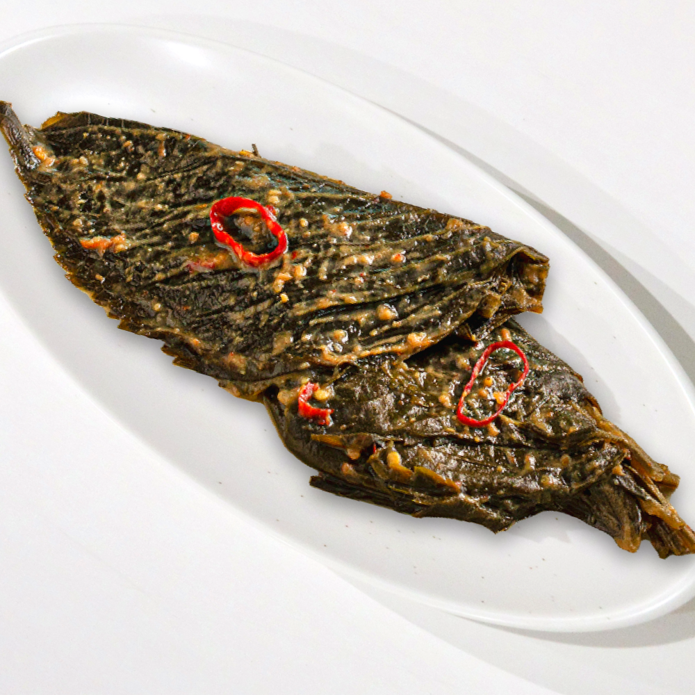 된장 깻잎지 장아찌 대용량 가정용 업소용 식당 도매 삭힌 절임 깻잎 무침 4kg, 1개 - 메인 이미지