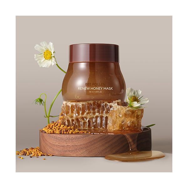 [미샤][1+1 ] 비폴렌 리뉴 허니 마스크 130ml : 와우멈머