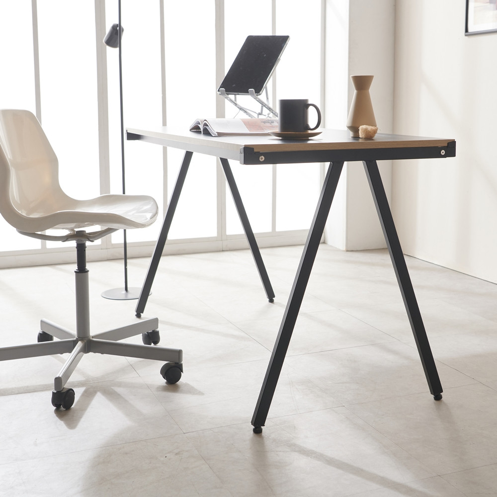 데이멜로 중학생책상 고등학생 책상겸테이블 대학생 철제책상 1200x600x720mm, 화이트 - 상세 이미지 4