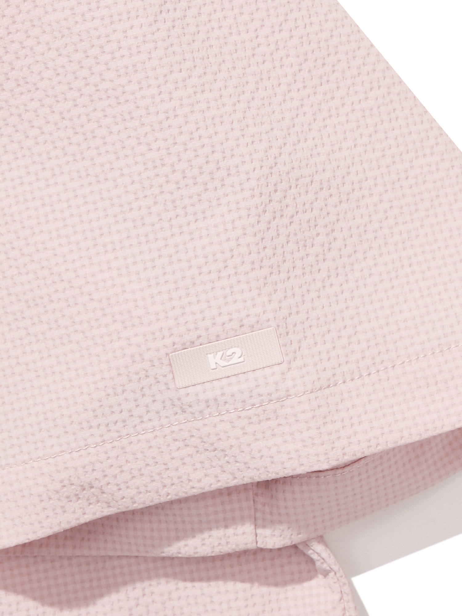 [본사직영] K2 여성 시원서커 DRY ICE 우븐 반팔 후디 W ICE PINK KWM25256U6 이미지 6