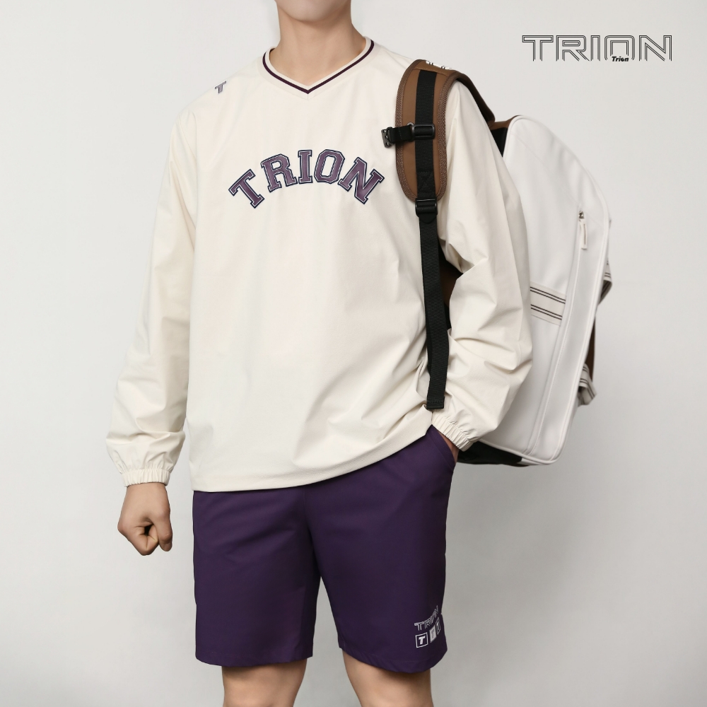 트라이온 25TR V 바람막이 V넥 배드민턴 탁구 스쿼시 스포츠의류 - 상품 이미지