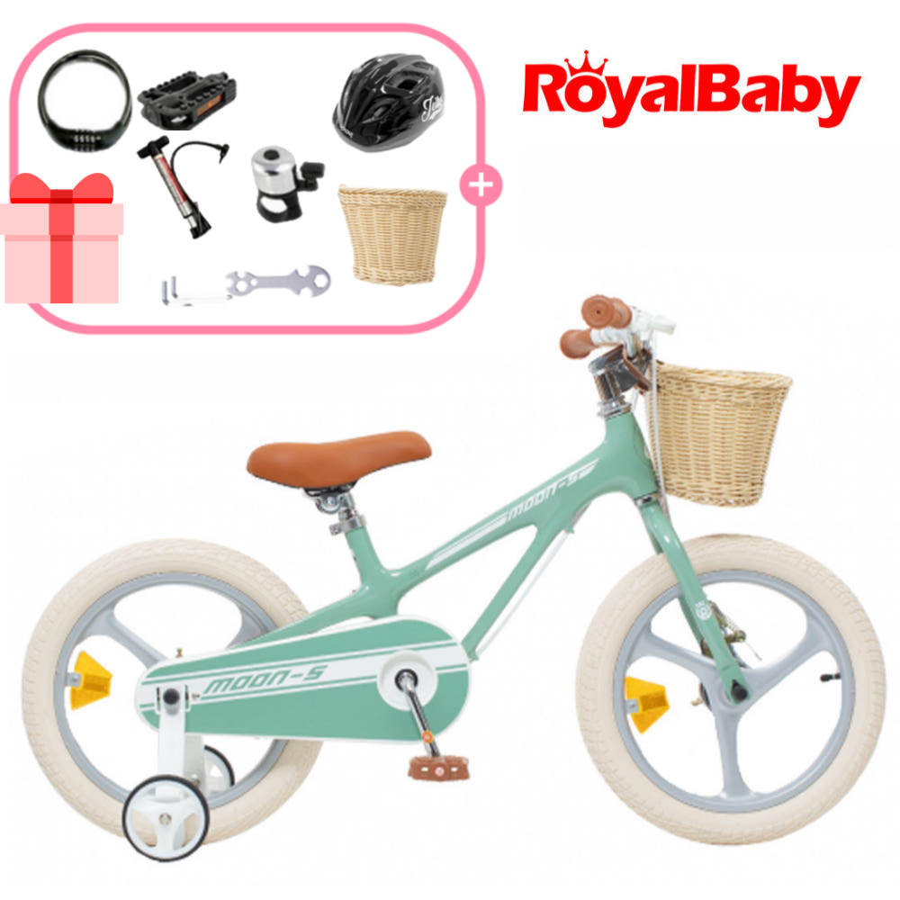 로얄베이비 18인치 45.72cm 클래식 문5 어린이 유아 네발 보조바퀴 자전거 80%조립 부산로얄베이비매장