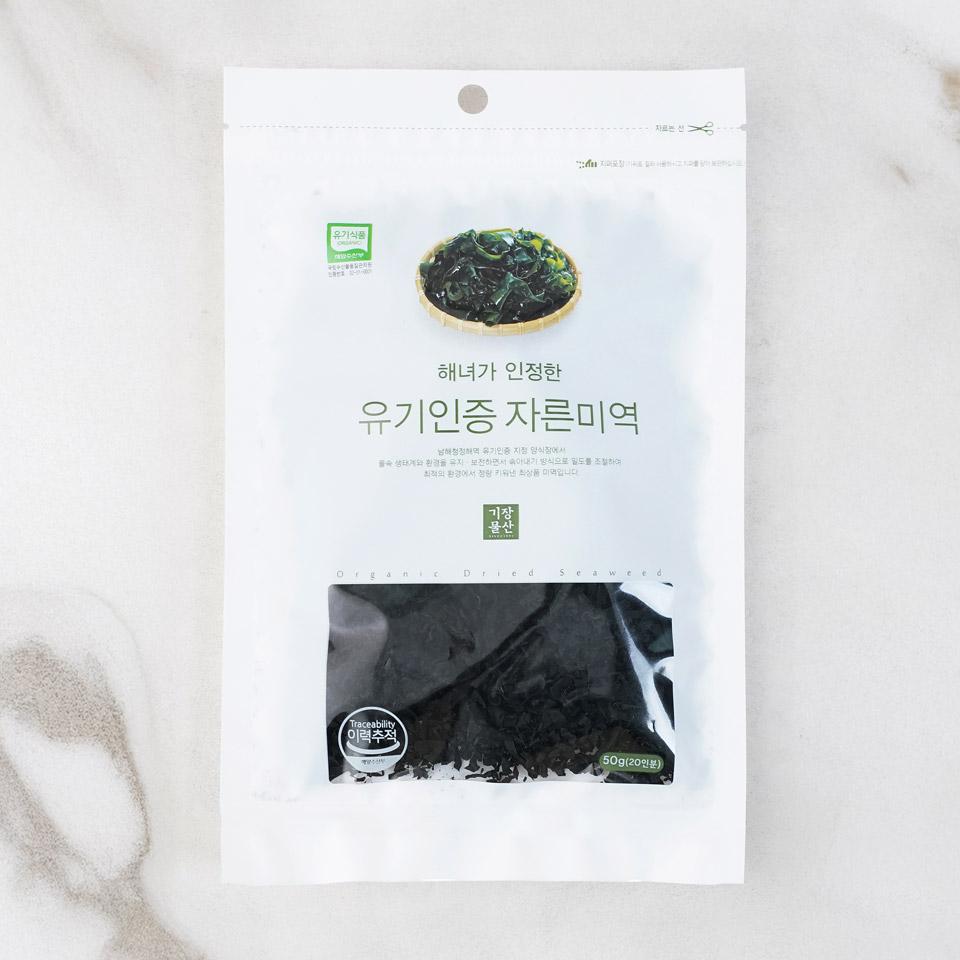 메가마트 기장물산 유기농 자른 미역 50g - 메인 이미지