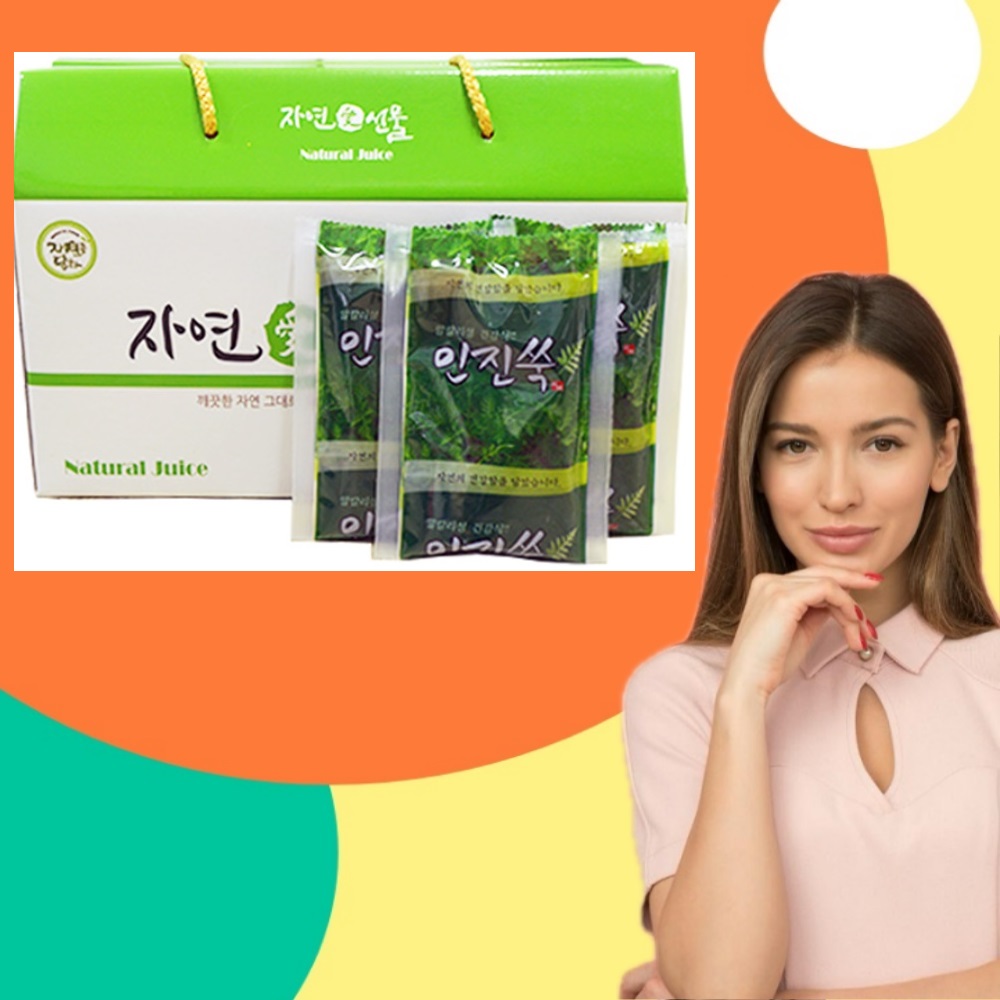 국내산 인진쑥 인진쑥즙 100ml 30포 제품 이미지