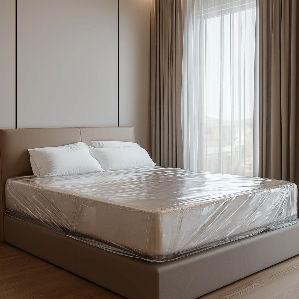 다패킹 대형 침대 매트리스비닐 포장지 싱글 이사비닐 보관커버