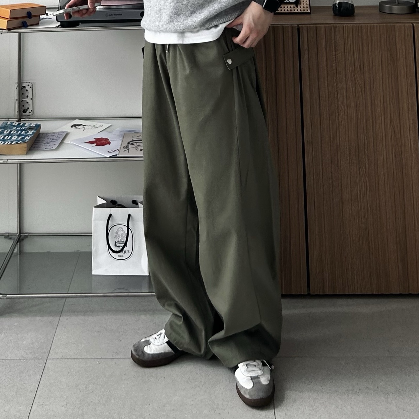워크팬츠 남자벌룬팬츠 시티보이빅사이즈팬츠 - 상품 이미지