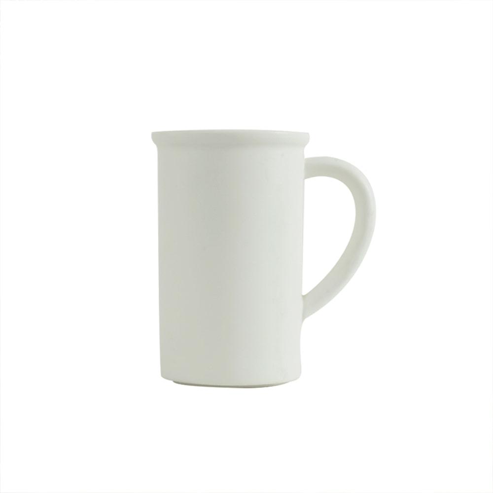 스탠다드 머그 도자기 화이트 데일리 커피 머그컵 450ml - 상세 이미지 3