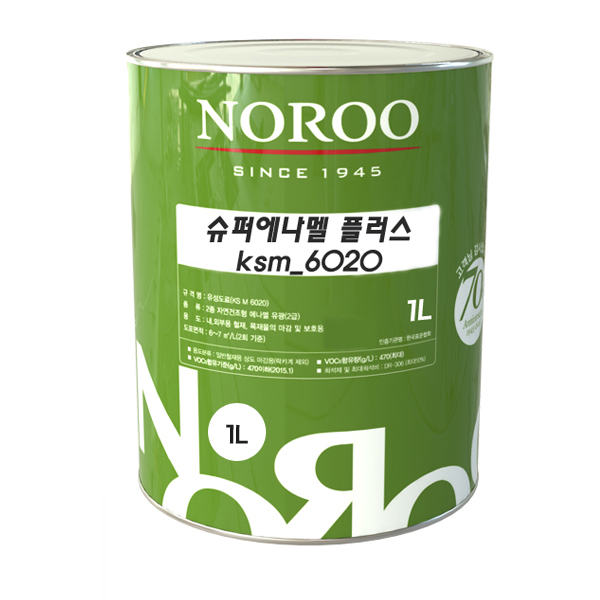 노루페인트 목재/철재용 유성페인트 슈퍼에나멜 플러스 1L 적갈색 유광 제품 이미지