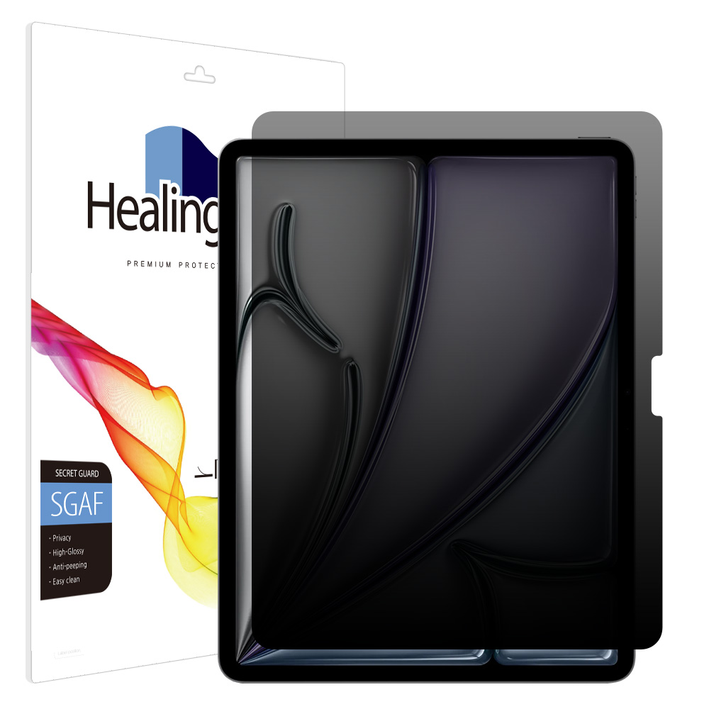 아이패드시리즈 프라이버시 사생활 보호 액정보호필름 아이패드 에어 7세대 13인치, 1매입 - 상품 이미지