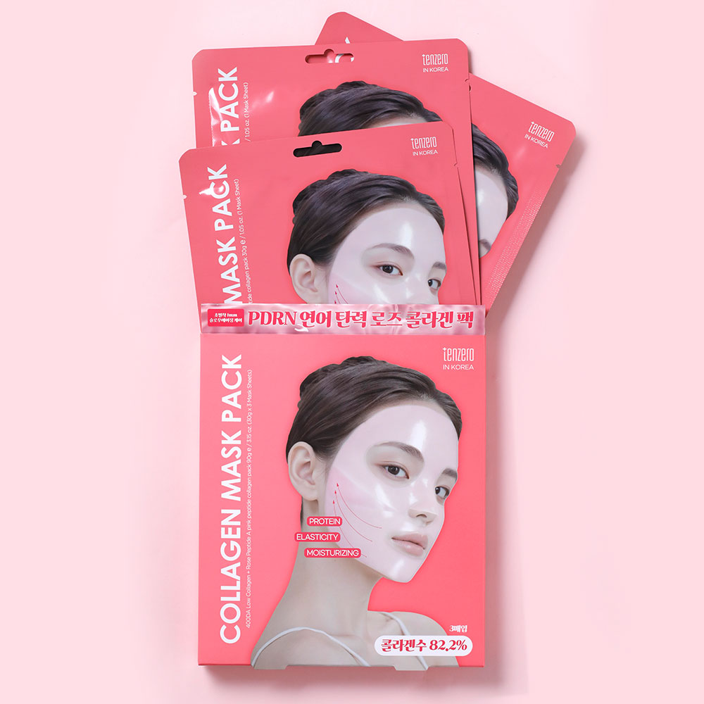 텐제로 차오른 펩타이드 콜라겐 마스크 팩 30g X 3ea - 상세 이미지 2