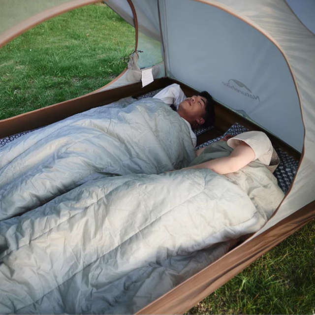 네이처하이크 클라우드 돔2 메쉬 쉘터 초경량 미니멀 백패킹 텐트 브라운