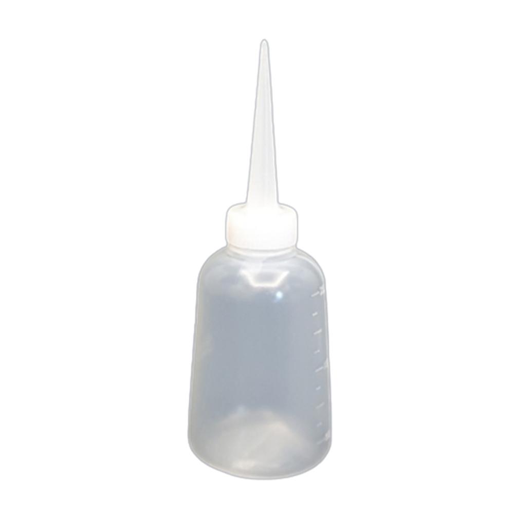 뾰족 튜브 공병 눈금 용기 물감 소스 줄눈 250ml, 1개