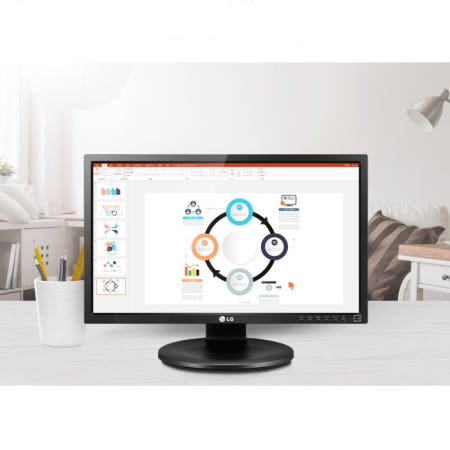 LG전자 [중고]LG 60.4cm(24인치K) 24MB35PH LED 피봇 틸트 높이조절 중고모니터 B급