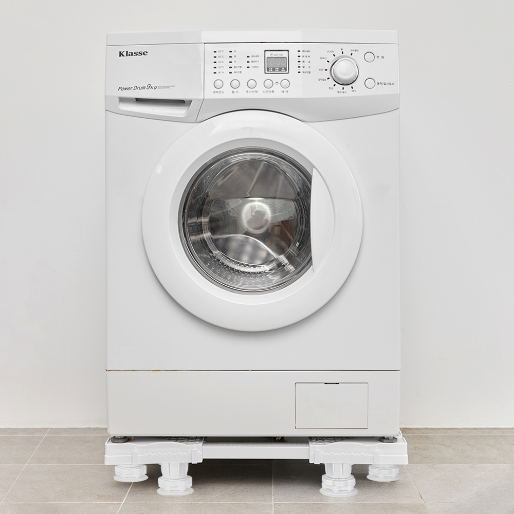 윈드비 세탁기 받침대 드럼 통돌이 건조기 냉장고 받침 다용도 높이 길이 조절 수평 고강도