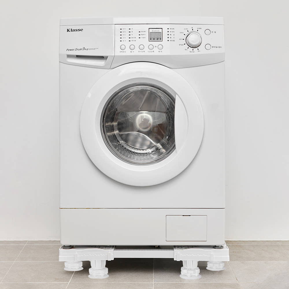 세탁기 받침대 수평 조절 기능