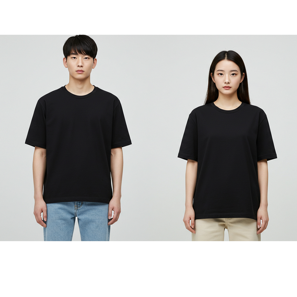 반팔 레이어드 30수면티 무지티 기본 남자 이너 티셔츠 - 상세 이미지 3