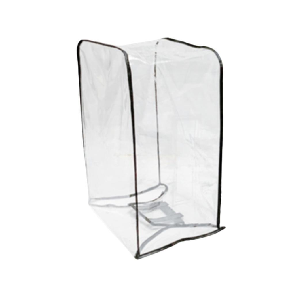 후크앤루프 캐리어 방수덮개 PVC 캐리어 비닐커버 우천커버 66x51x32cm (28인치용), 투명
