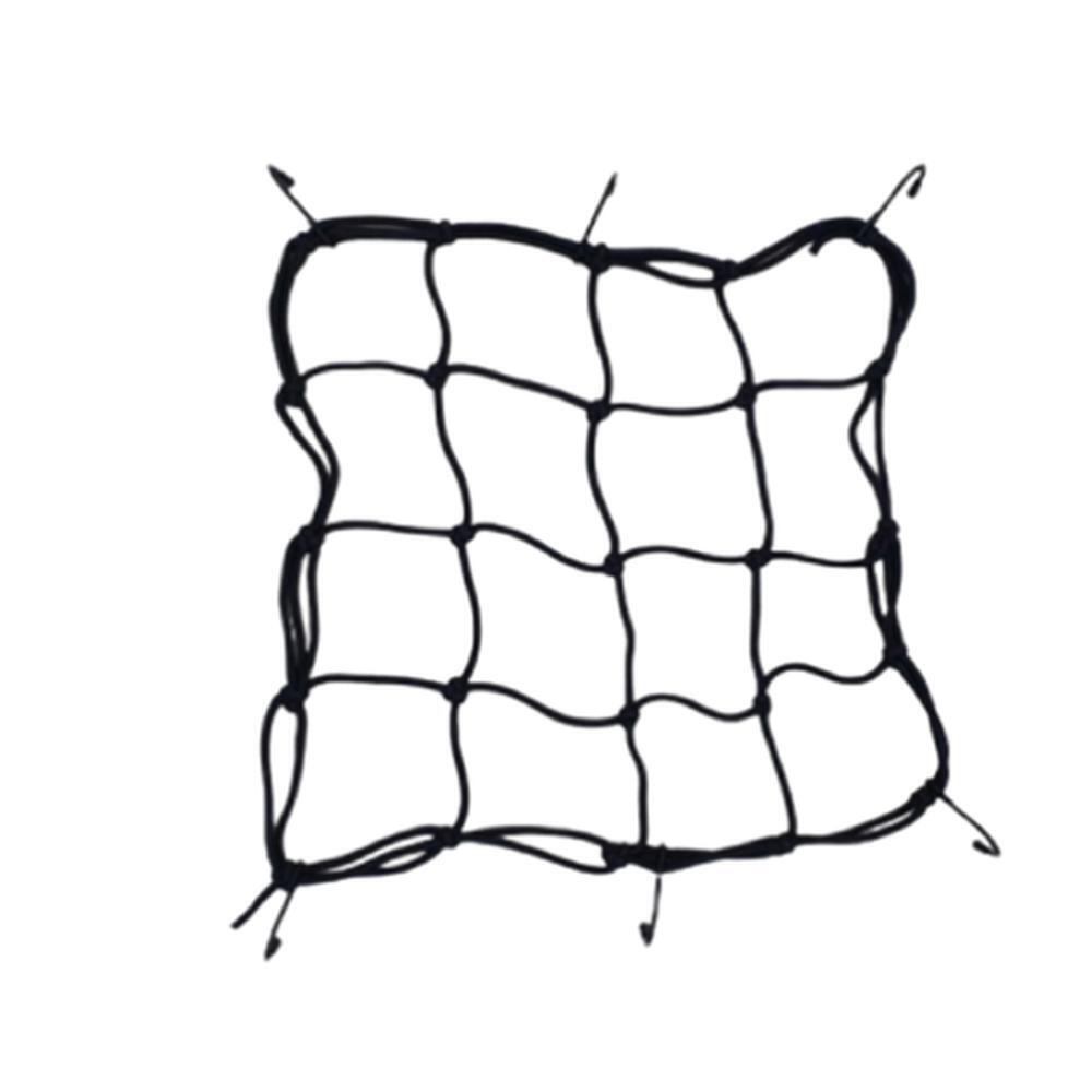 오토바이 카고넷 사이클 짐고정 네트 쫀쫀 블랙 그물망 자전거 뒷자리끈 소형 30x30cm