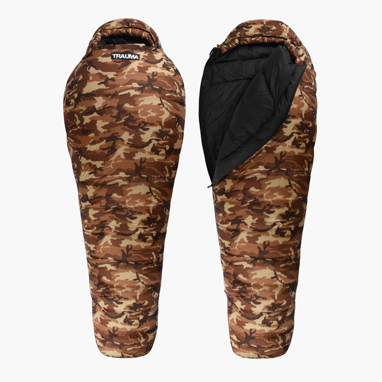 트라우마 레인저 1300 백패킹 경량 다운 침낭 카모