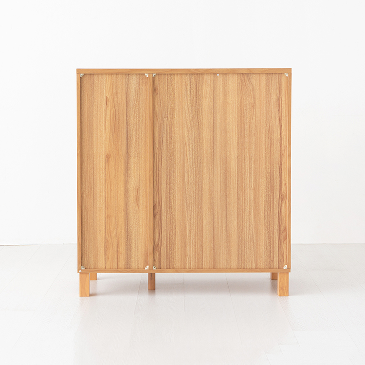 헤인 낮은 3문 수납장 GKM9590 타공형 869X350X935MM, 5단, 브라운월넛베니어 1526.8906 - 상세 이미지 4