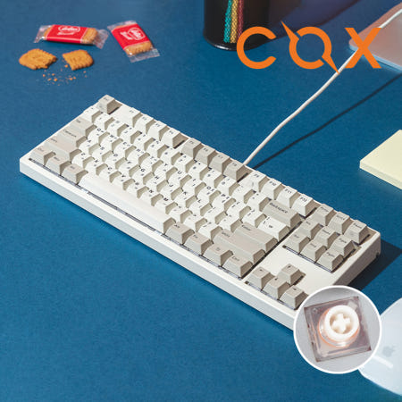 콕스 엔데버 무접점 노뿌 보글보글키보드 오리지널 레트로, 50G