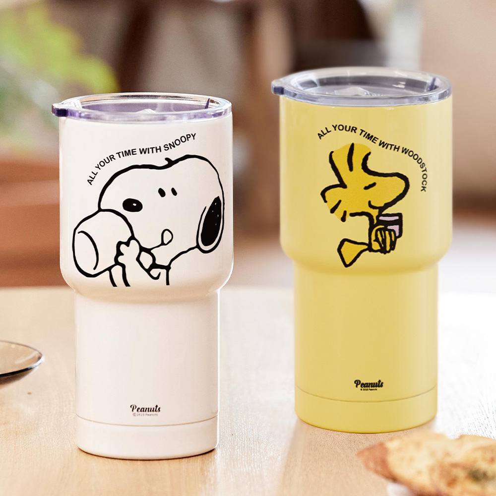 [보프렌즈] 스누피 이중진공 스텐 대용량 텀블러 600ml (택1) 보온병 보냉병 보온보냉