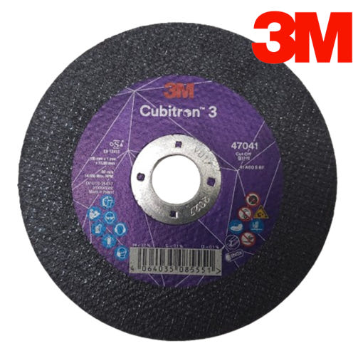 3M 큐비트론3 절단석 100mm 금속 절단 쓰리엠 47041 그라인더날 - 메인 이미지