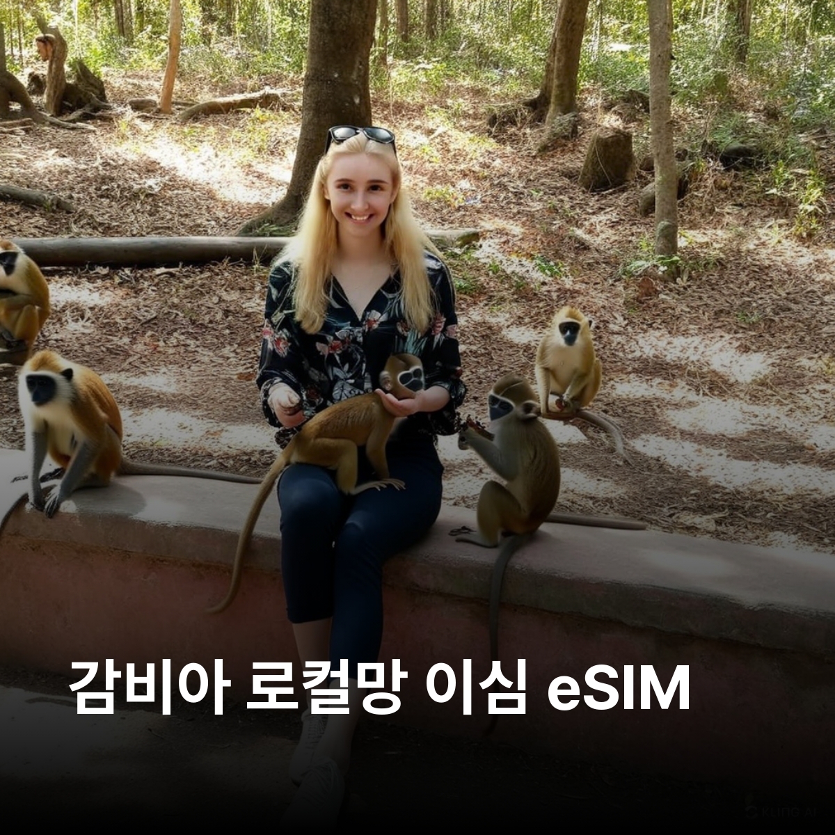 감비아 로컬망 이심 eSIM Africell 반줄 세레쿤다 브리카마 감비아강 감비아 해변 아부코 자연보호구역 탄지 조류 보호구역 이심통 - 상품 이미지